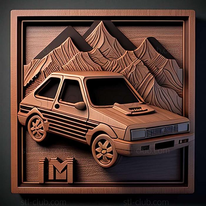 3D мадэль Mitsubishi Minica (STL)